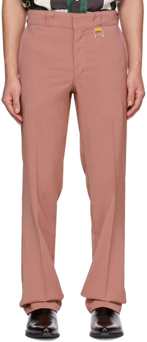 Rhude Pink Four-Pocket Trousers