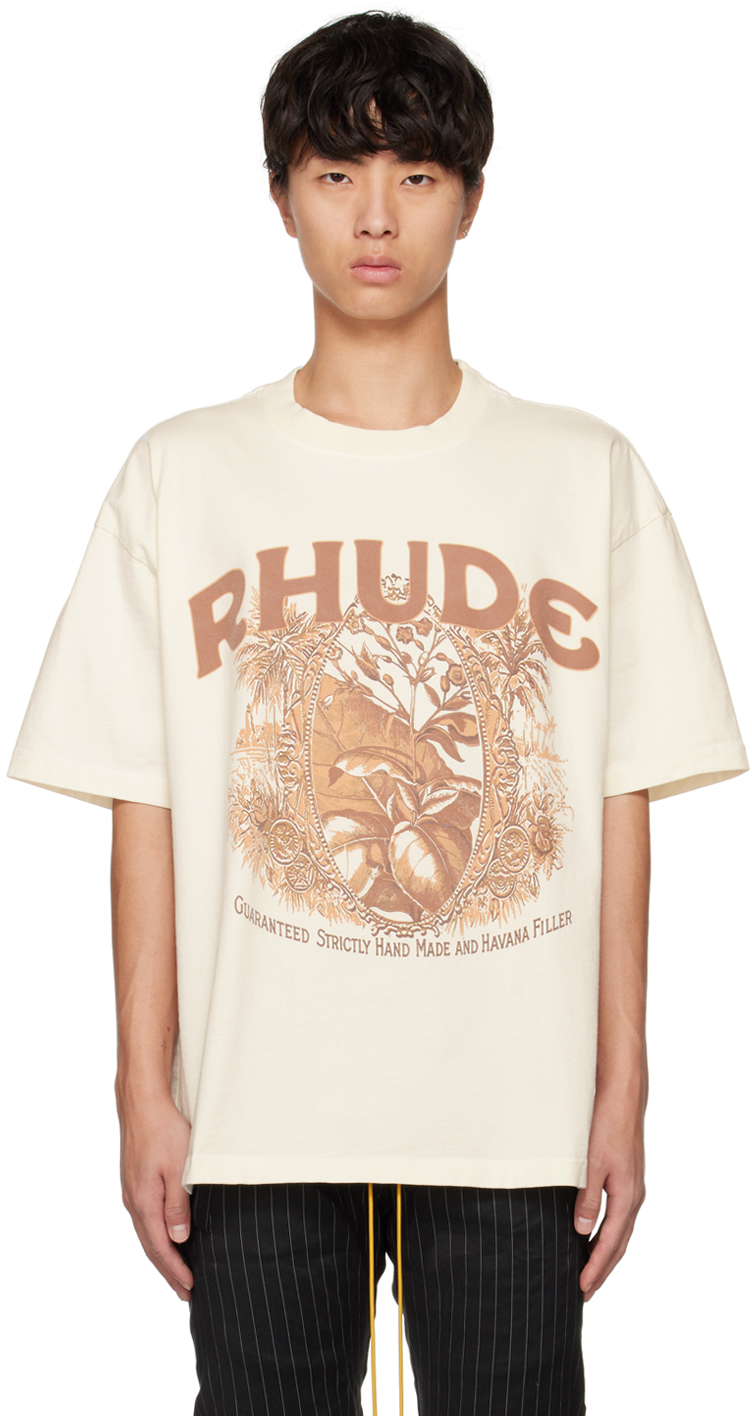 Rhude White Cigaro T-Shirt