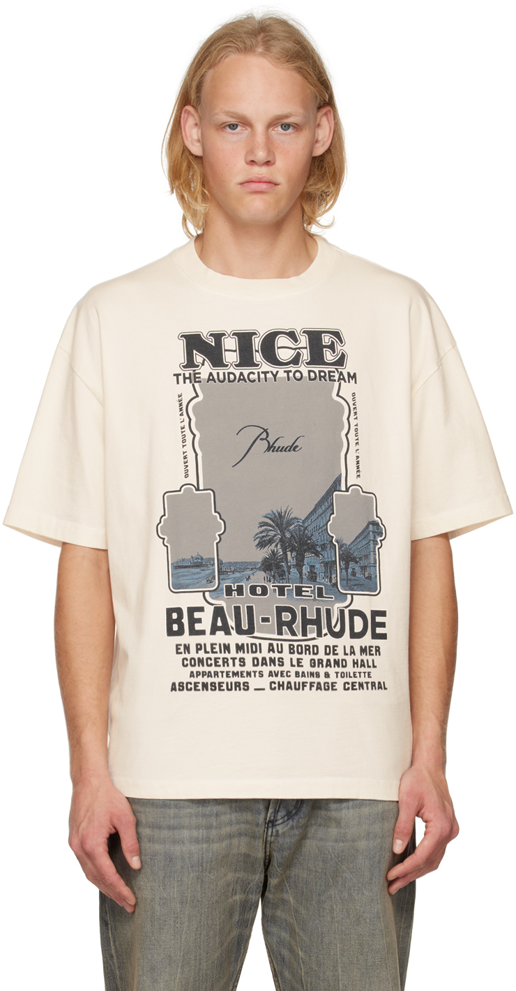 Rhude Off-White 'Nice' T-Shirt