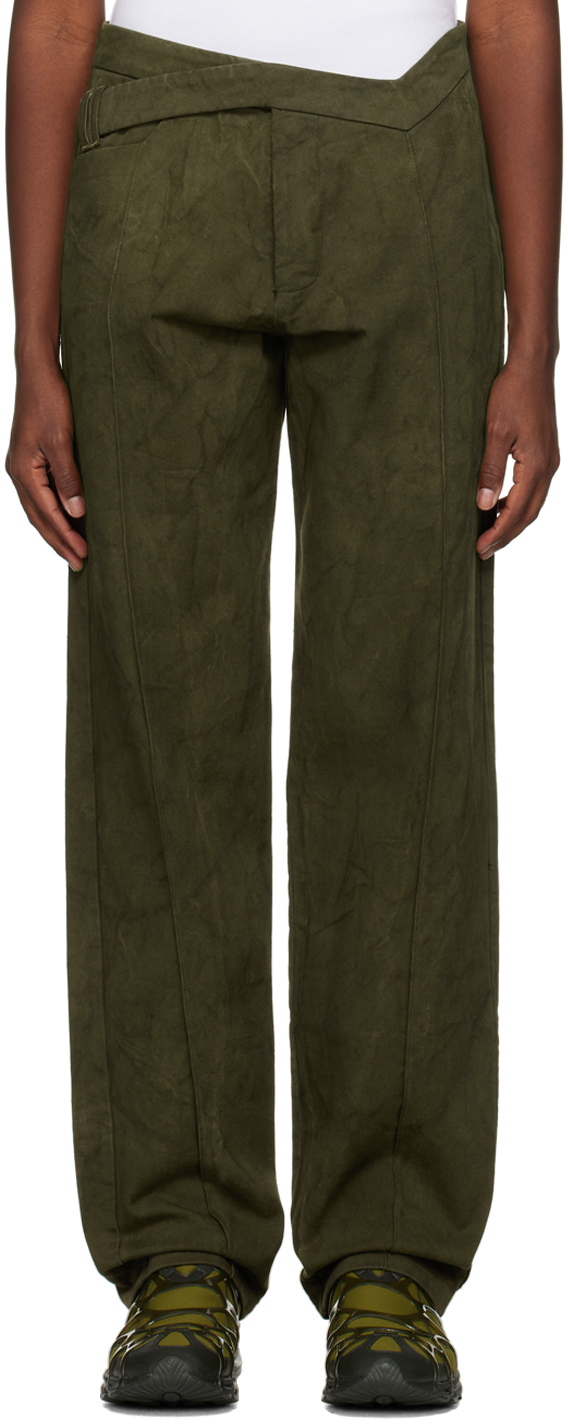 Mainline:RUS/Fr.CA/DE SSENSE Exclusive Green Nycola Jeans