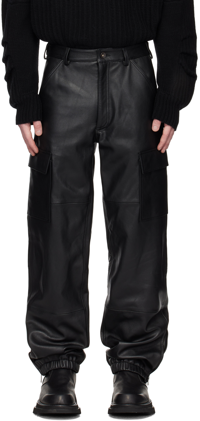 Altu leather pants for Men | SSENSE