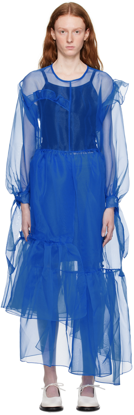 KkCo Blue Nine Twenty-Seven Maxi Dress