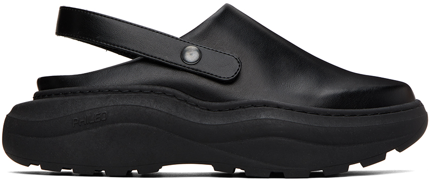 Black 026 Sabot Loafers