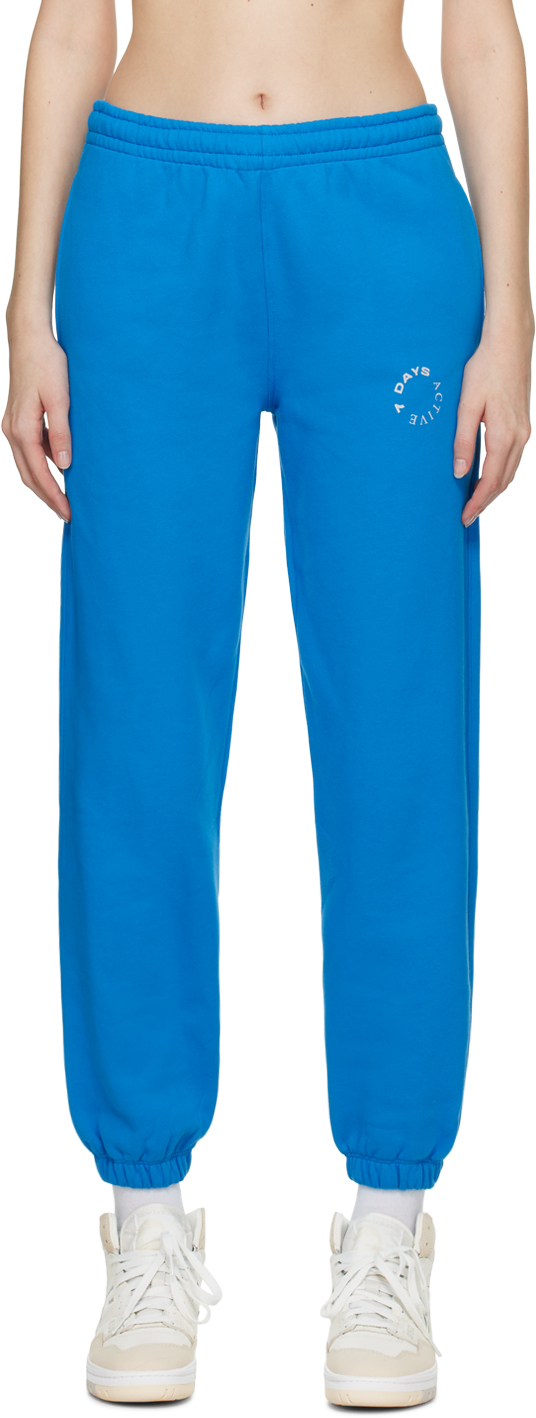 Blue Drawstring Pants