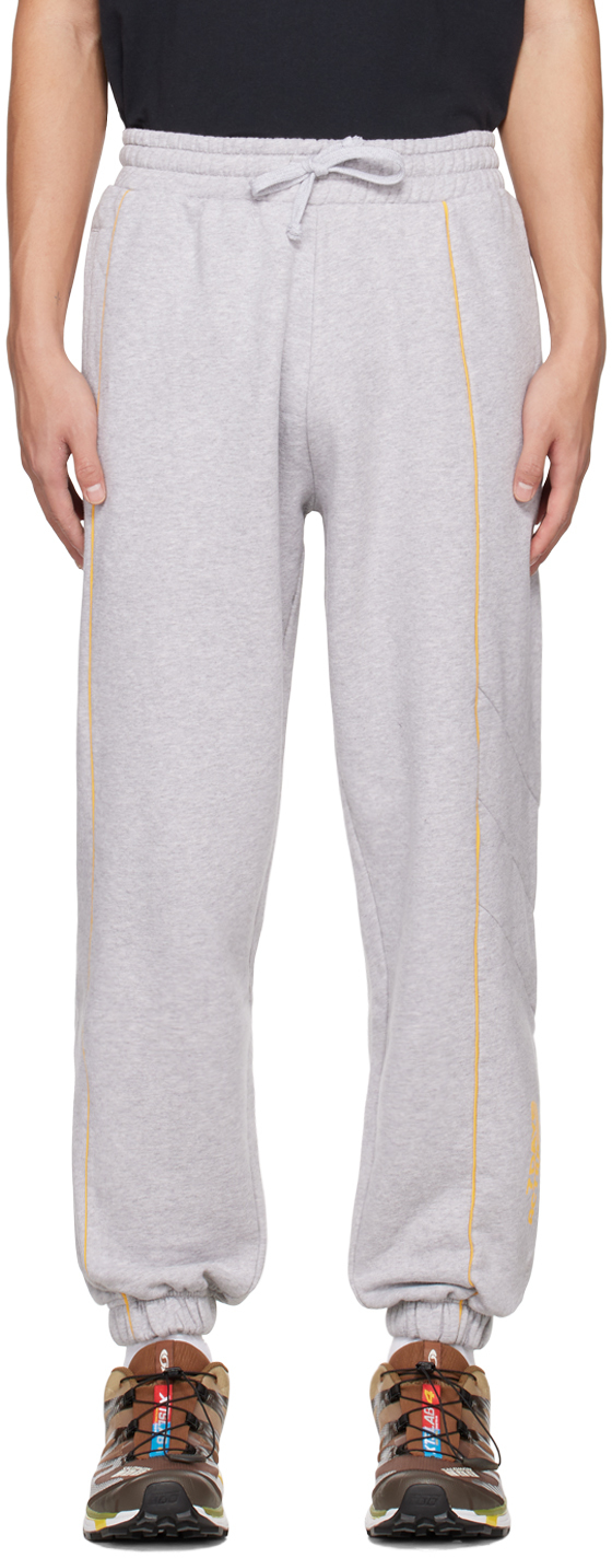 7 Days Active Grey Malone Lounge Trousers In 022 Heather Grey