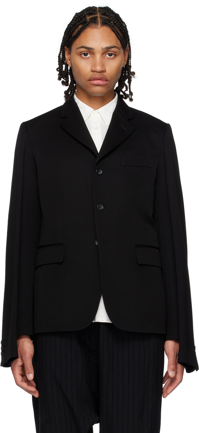 Black Double Sleeve Blazer
