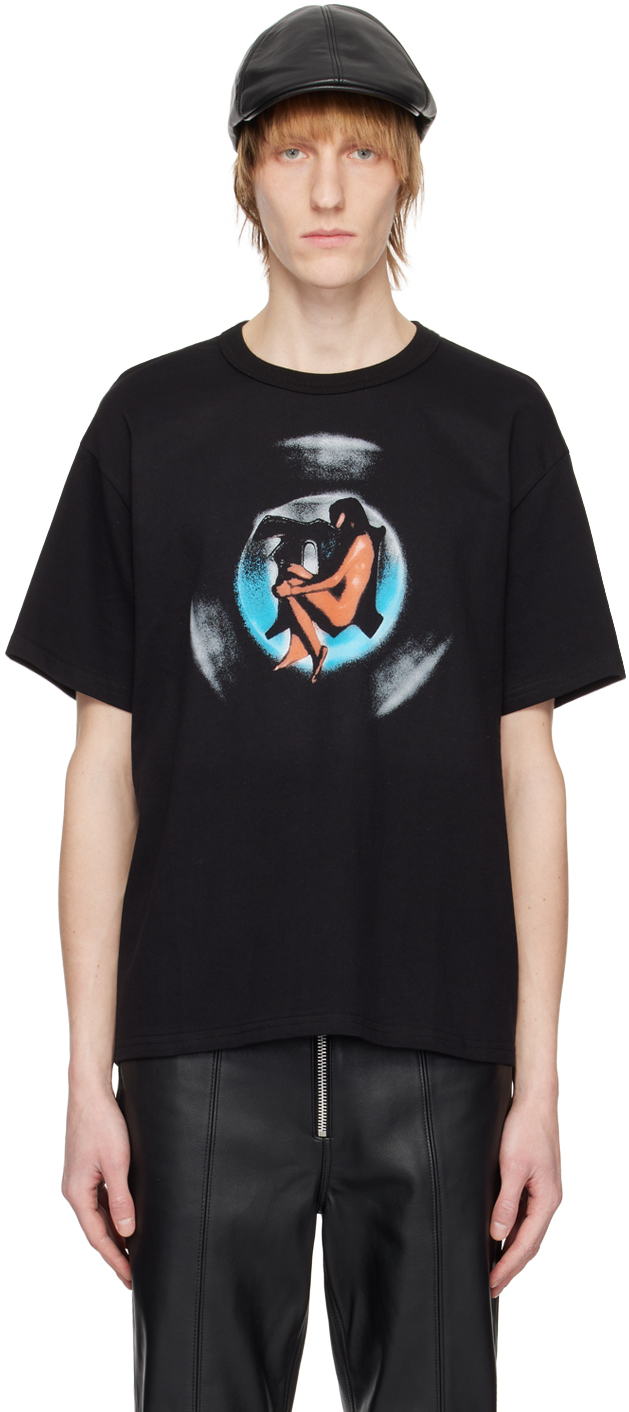 MISBHV: Black Lullaby T-Shirt | SSENSE UK