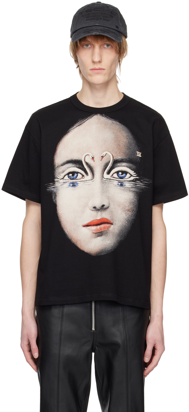 Misbhv Olbinski Graphic-print T-shirt In 22330886 Black
