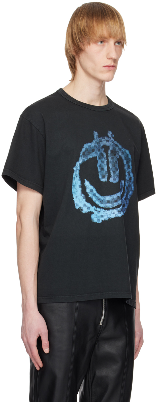 Shop Misbhv Black History Of Acid House T-shirt In 22330895 Washed Blac