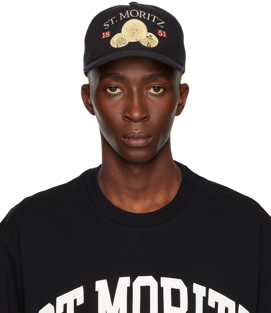 Bally: Black St. Moritz Cap | SSENSE