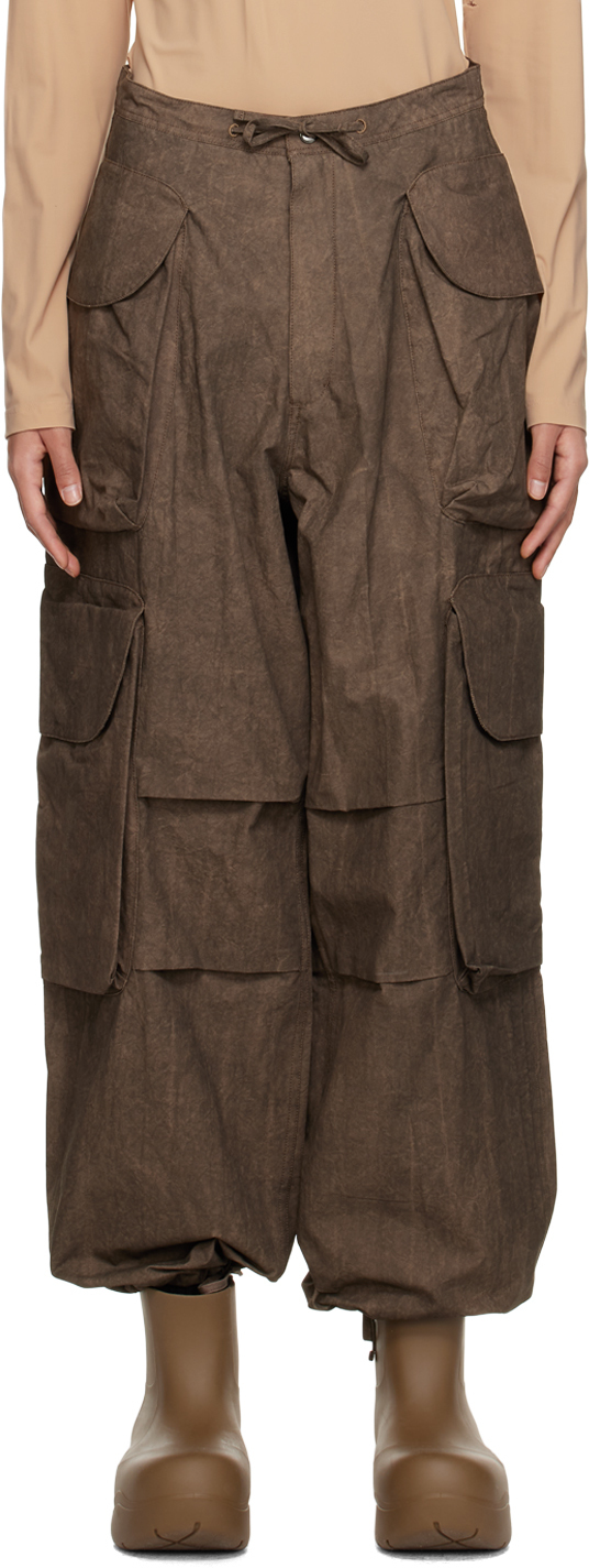 Entire Studios Brown Gocar Cargo Pants | Smart Closet