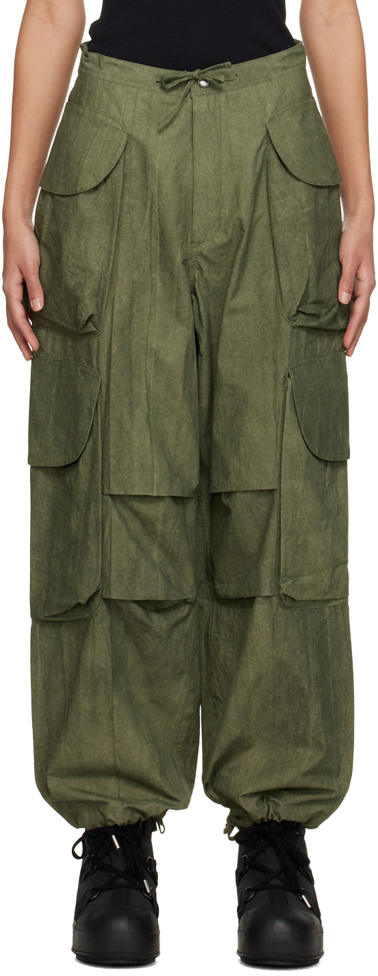 Entire Studios: Khaki Gocar Cargo Pants | SSENSE