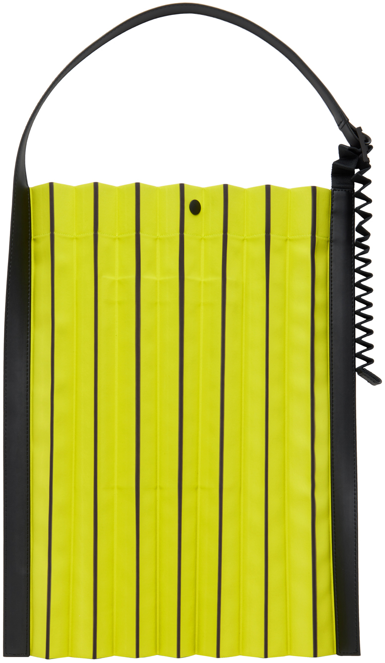 Me Issey Miyake Recycled Polyester Trunk Pleats Bag | Yellow