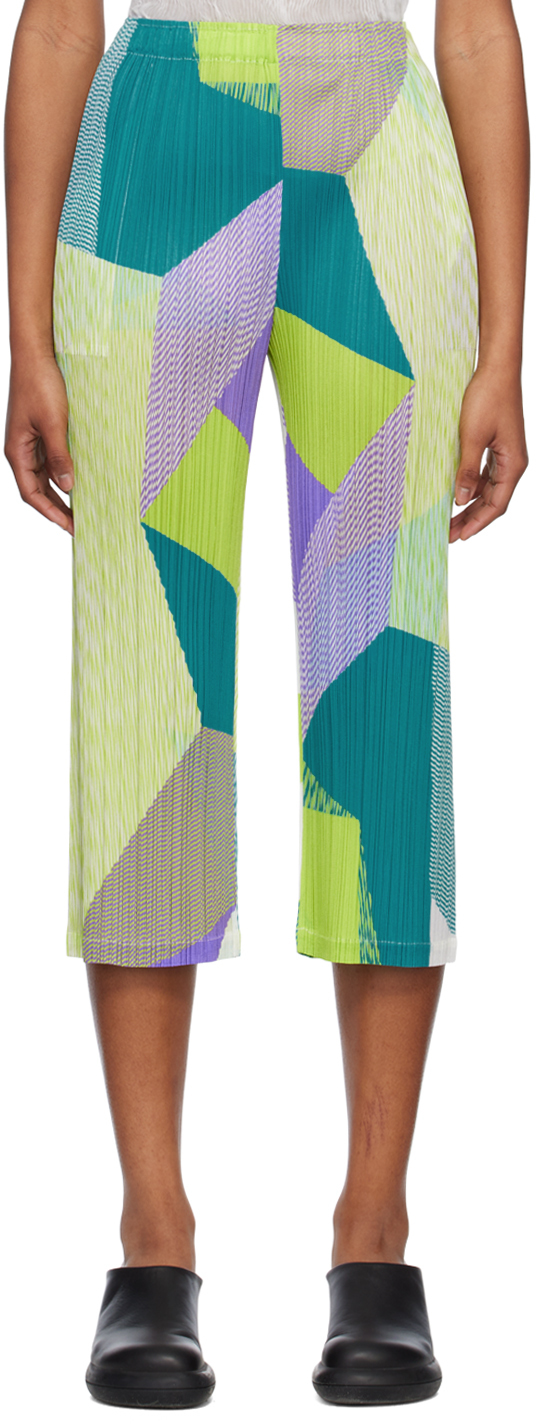 Multicolor Crossroad Trousers