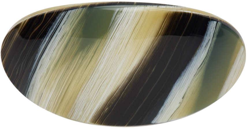 Sophie Buhai Multicolor Coupole Hair Clip In Tusk
