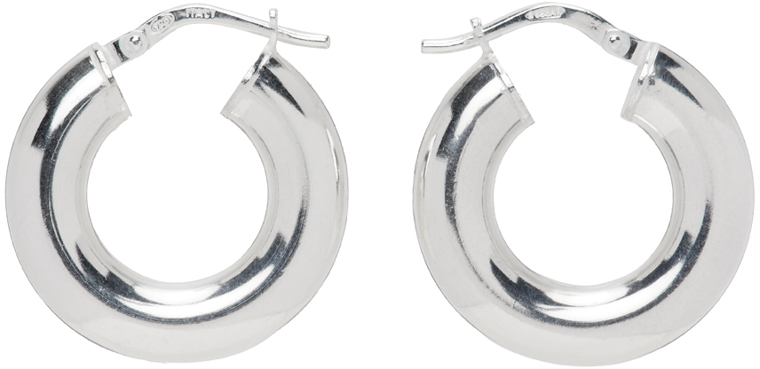 Sophie Buhai Silver Tiny Everyday Hoops
