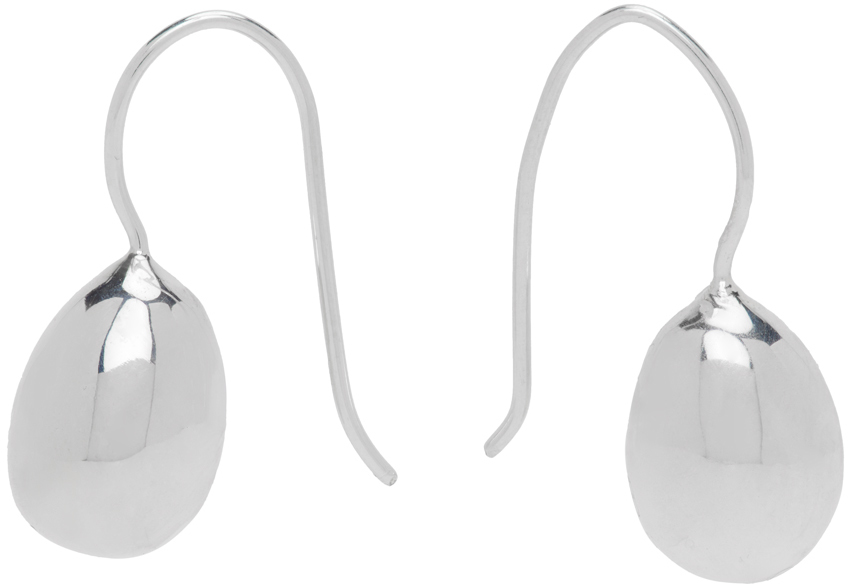 Sophie Buhai Silver Petite Egg Drop Earrings