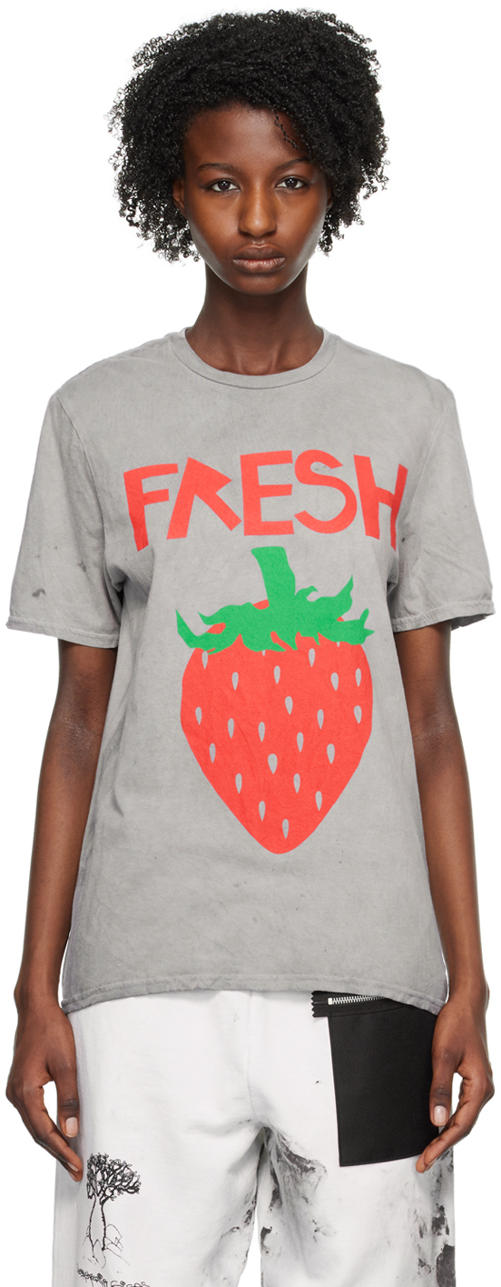 Westfall Gray 'fresh' T-shirt In Dirty Charcoal