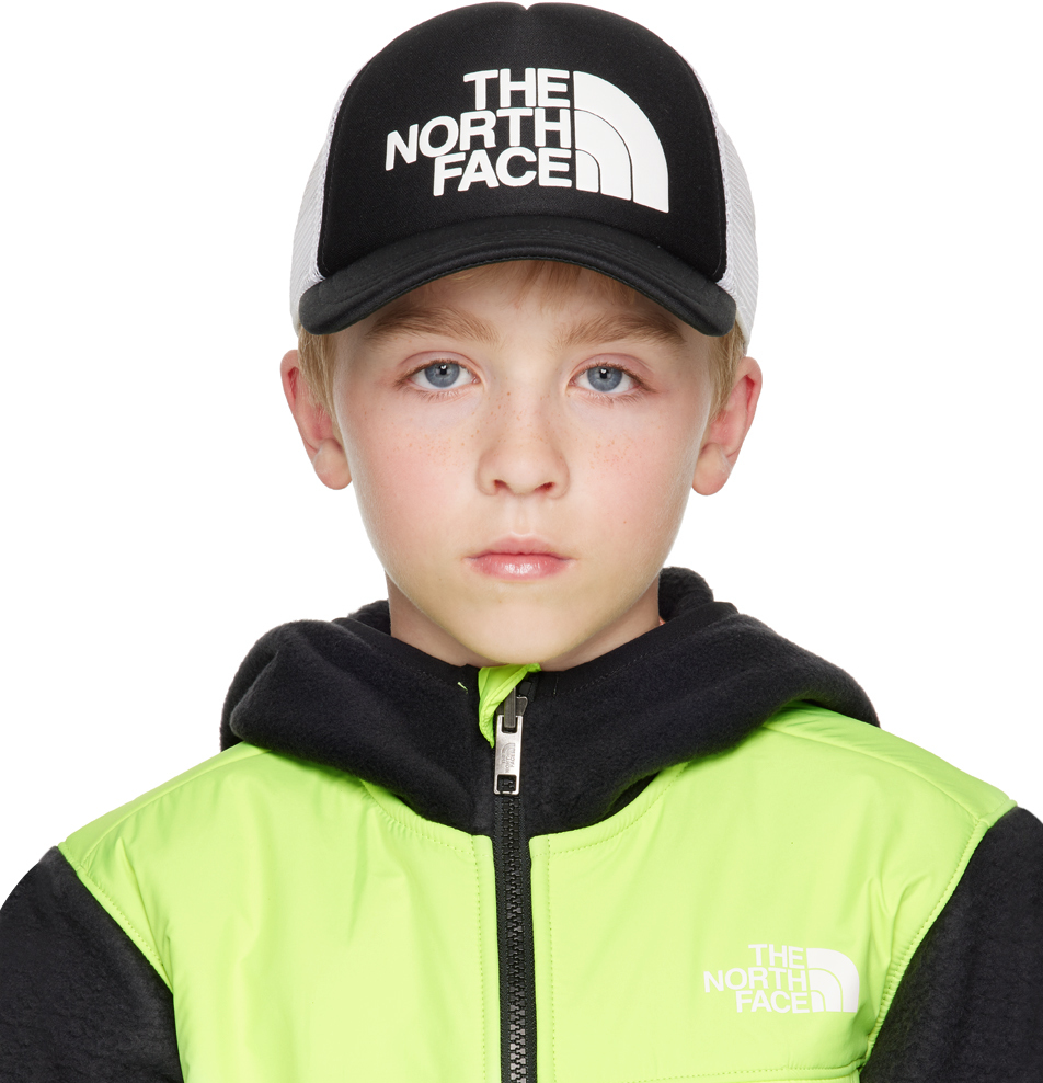 ventilatie Onbekwaamheid naakt Kids Black Logo Trucker Cap by The North Face Kids | SSENSE