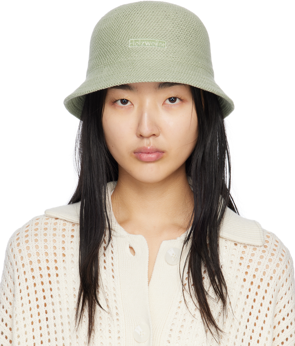 Green Ahah Bucket Hat