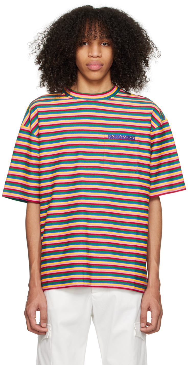 BLUEMARBLE MULTICOLOR STRIPED T-SHIRT