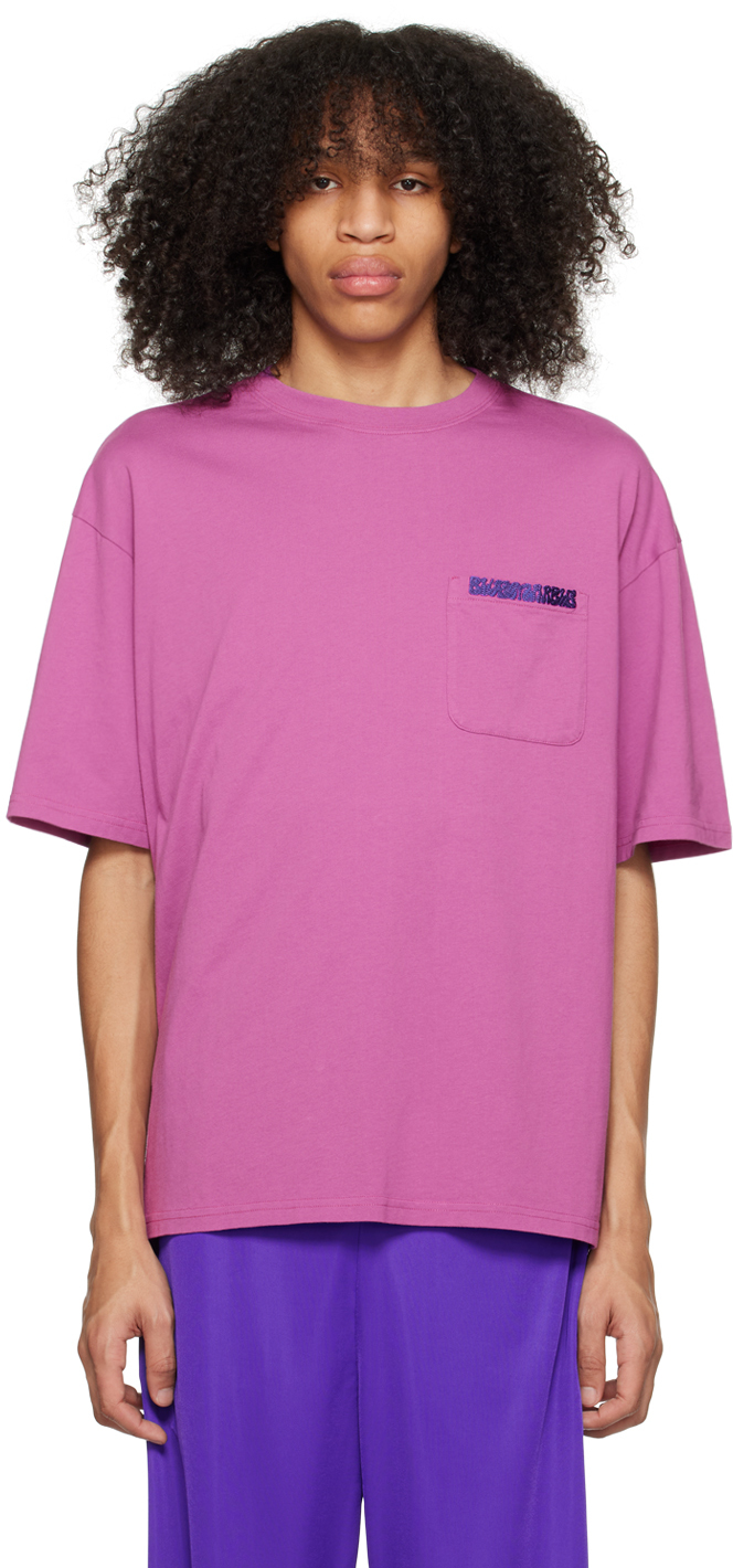 BLUEMARBLE Purple Pocket T-Shirt