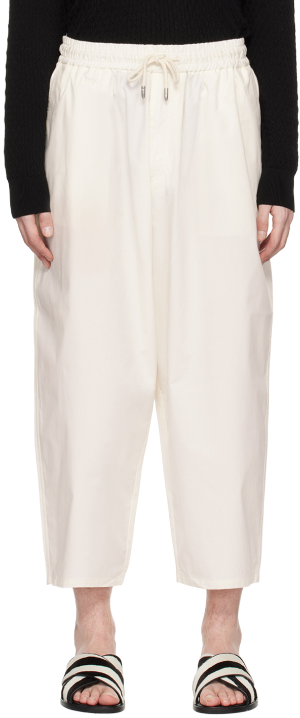 Off-White Drawstring Trousers