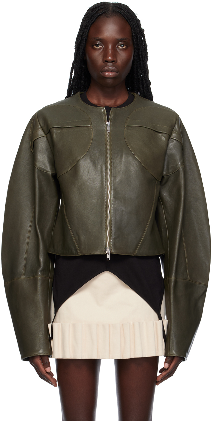 Basque leather jacket Clearance