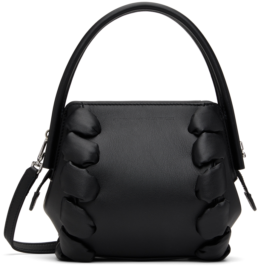 At.kollektive Black Natacha Ramsay-levi Edition Small Braided Float Bag In Black/black
