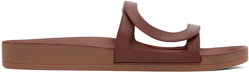 At.kollektive Brown Isaac Reina Edition 'the Isaac' Sandal In Chestnut