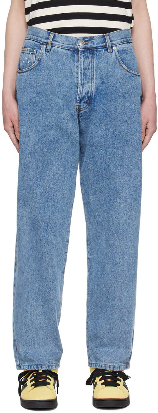 Pop Trading Company: Blue DRS Jeans | SSENSE