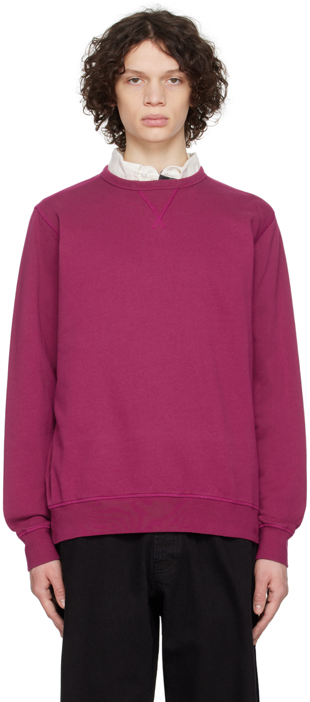 Pop Trading Company: Pink Crewneck Sweatshirt | SSENSE