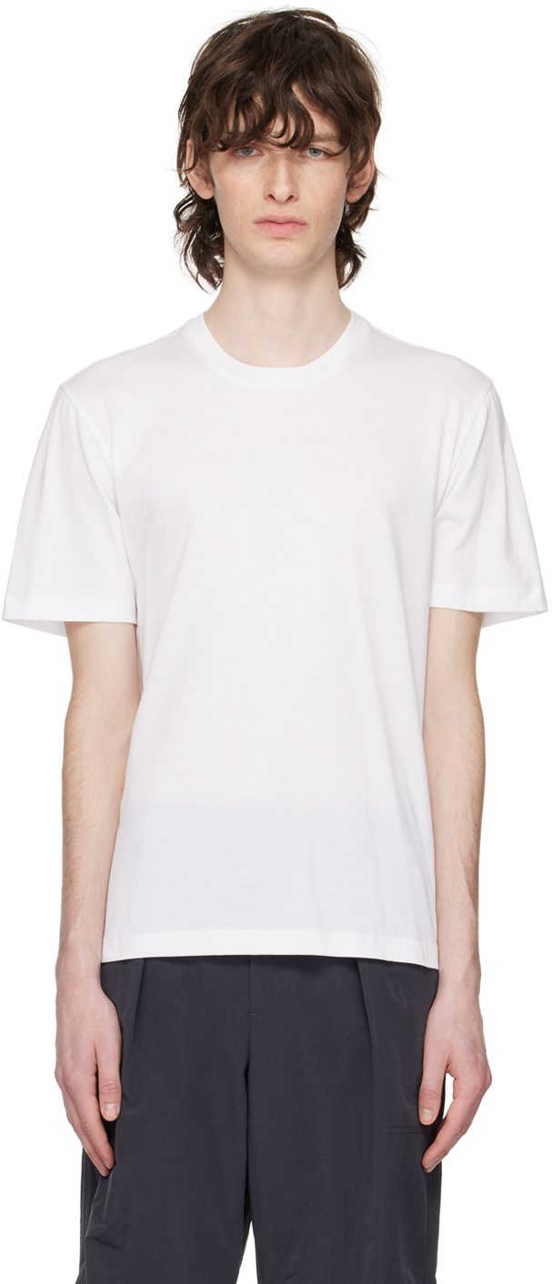 Brioni White Gassed T-Shirt