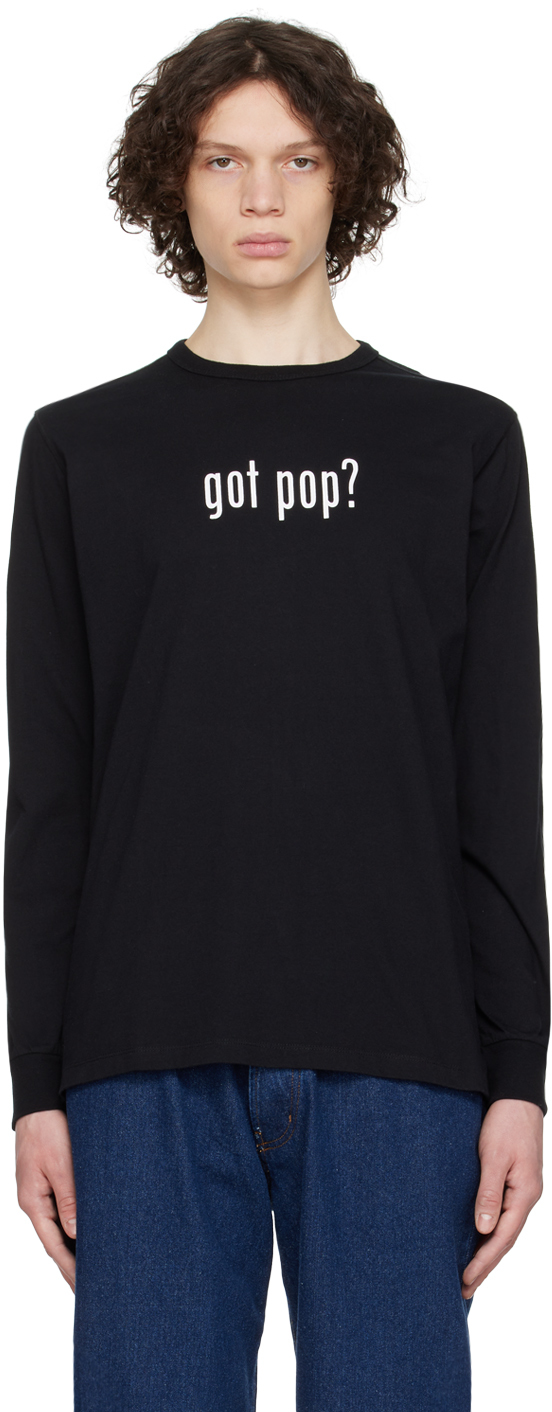 Pop Trading Company Black 'got Pop?' Long Sleeve T-shirt