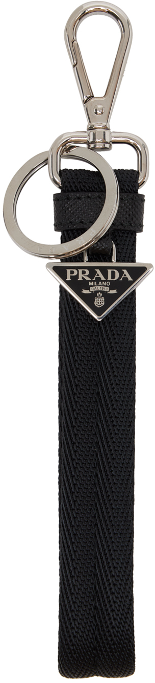 Prada Logo Patch Strap Lanyard - ShopStyle Key Chains