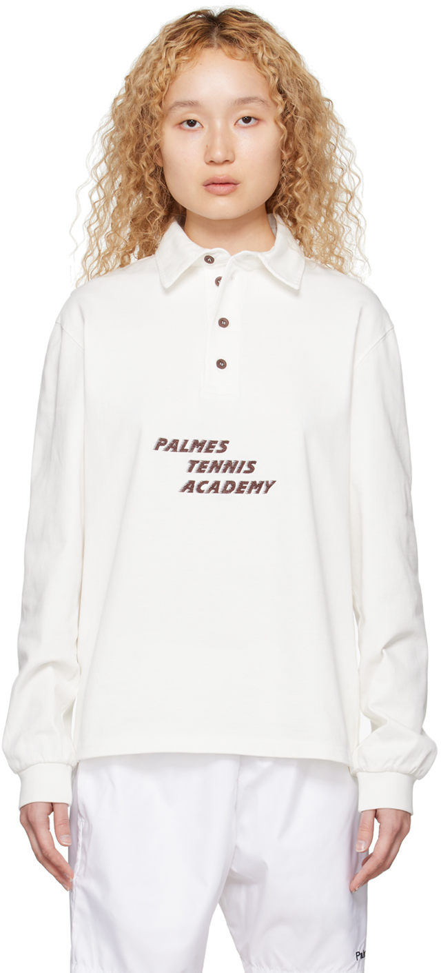Palmes Off-white 'academy' Rugby Polo
