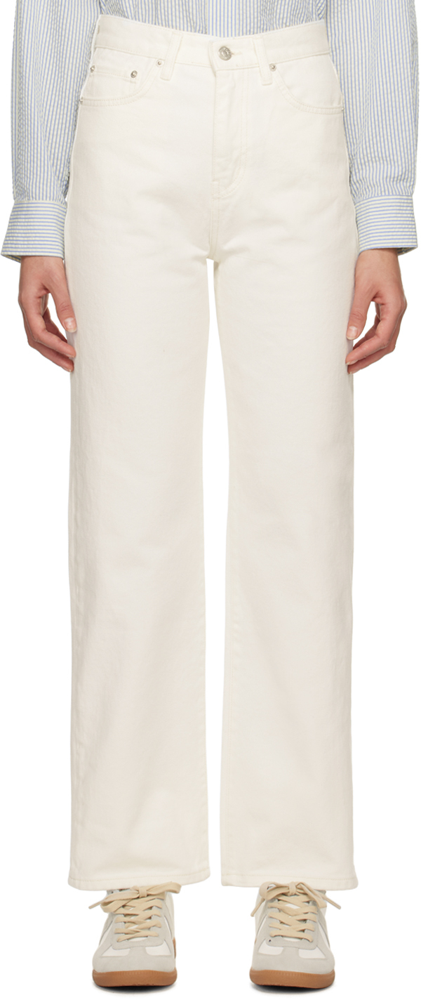 Dunst Off-white Essential Jeans In Off White