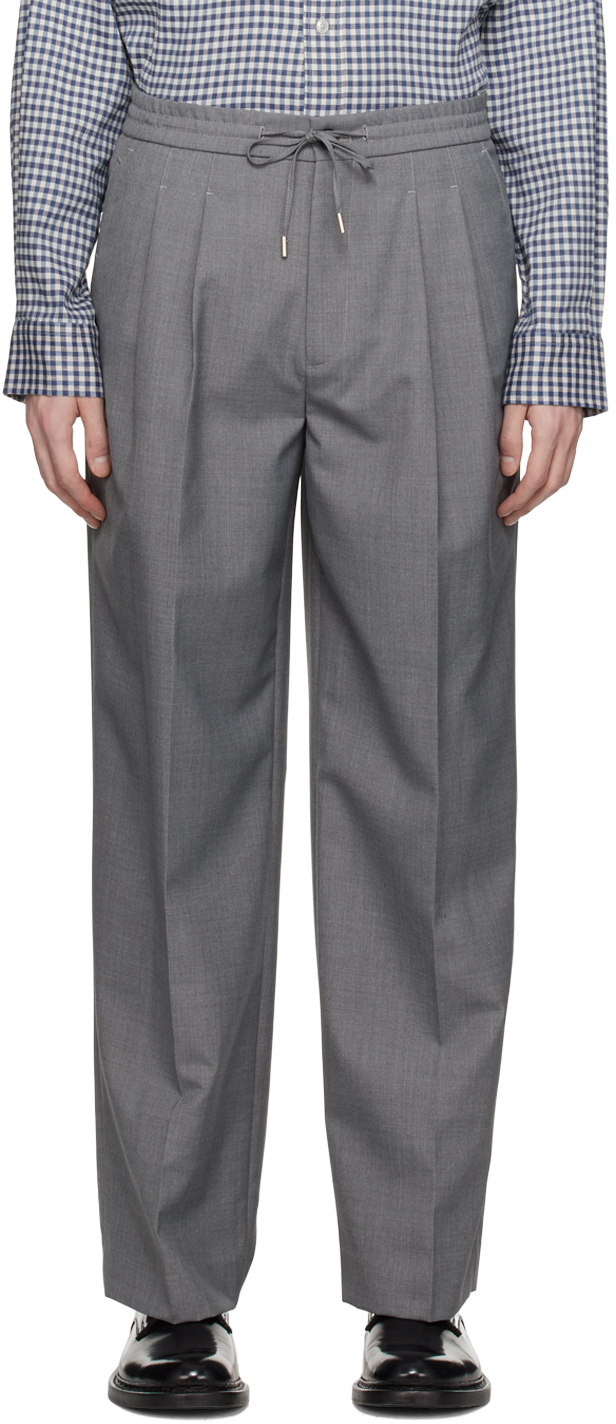 Dunst: Gray 5-Pocket Trousers | SSENSE