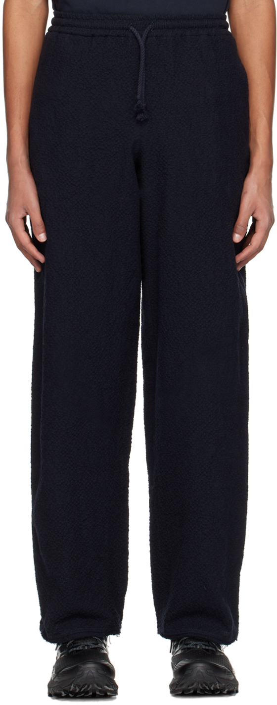 Navy Track Trousers