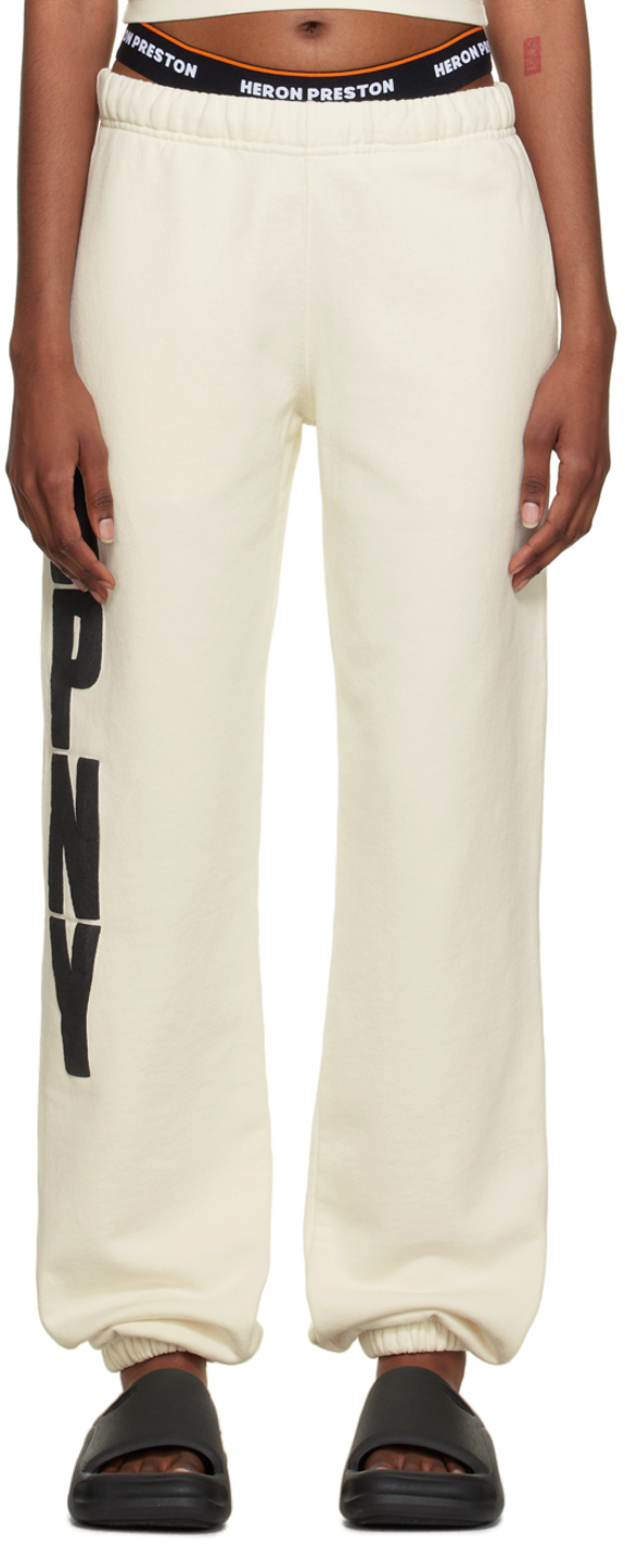 White 'HPNY' Lounge Pants