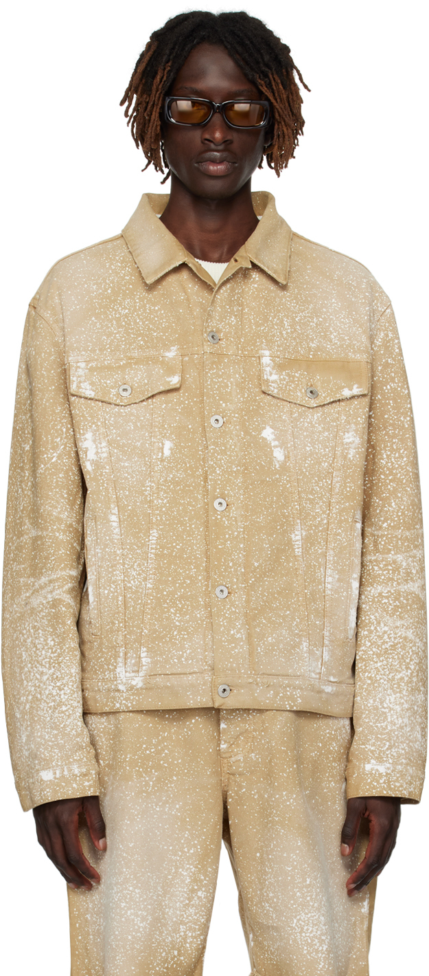 Beige Powder Wash Jacket