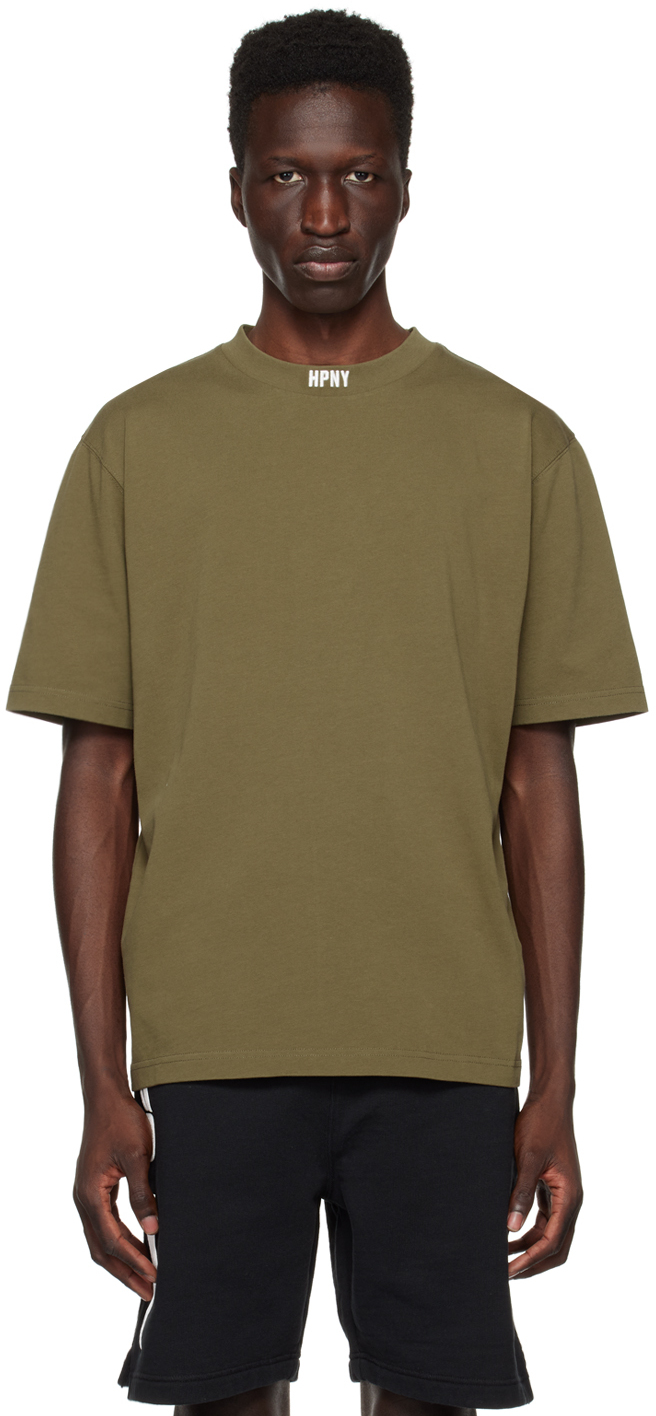 Heron Preston Khaki 'HPNY' T-Shirt