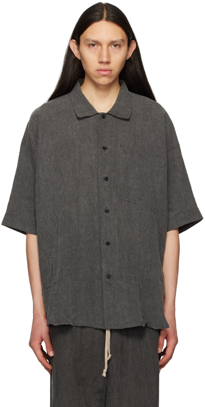 Jan-Jan Van Essche: Gray O-Project Shirt | SSENSE