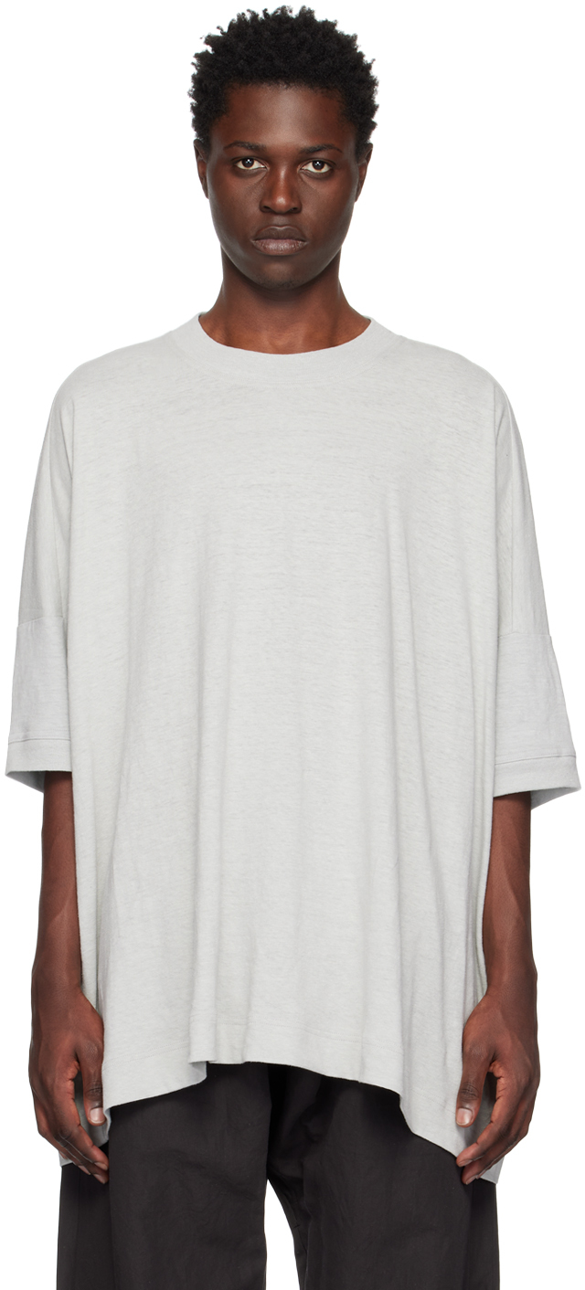 Jan-Jan Van Essche: Gray #78 T-Shirt | SSENSE Canada