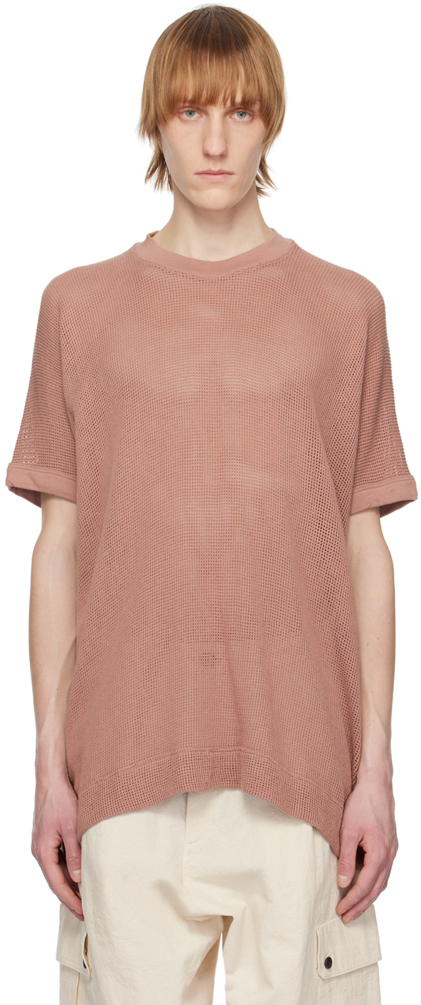 Jan-Jan Van Essche: Pink O-Project T-Shirt | SSENSE