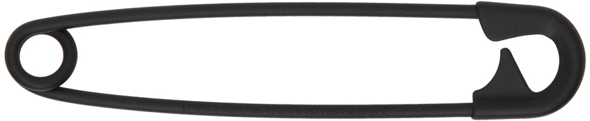 Black Safety Pin