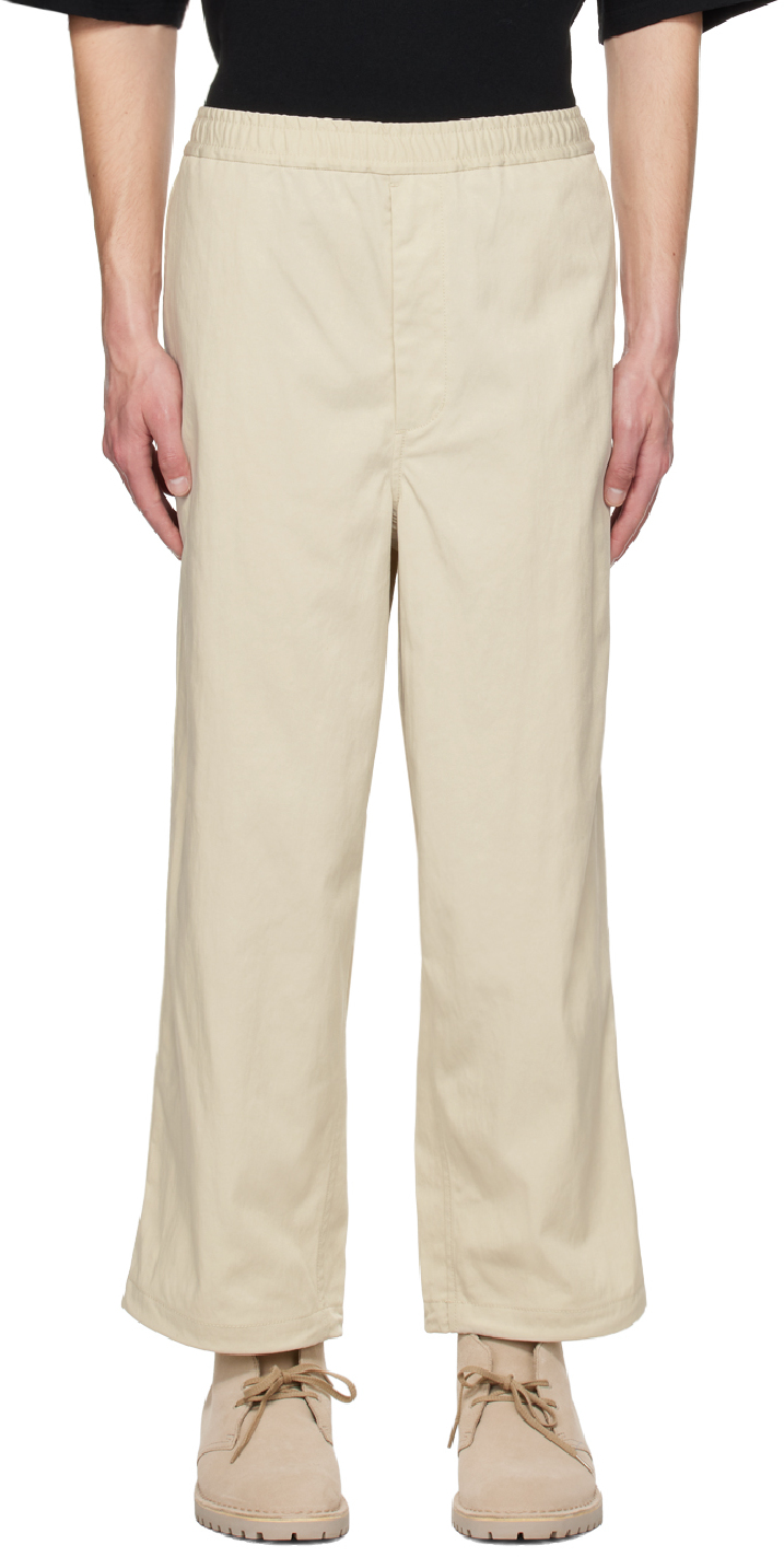 Daiwa Pier39 Off-white Tech Easy Trousers In 10 Ecru | ModeSens