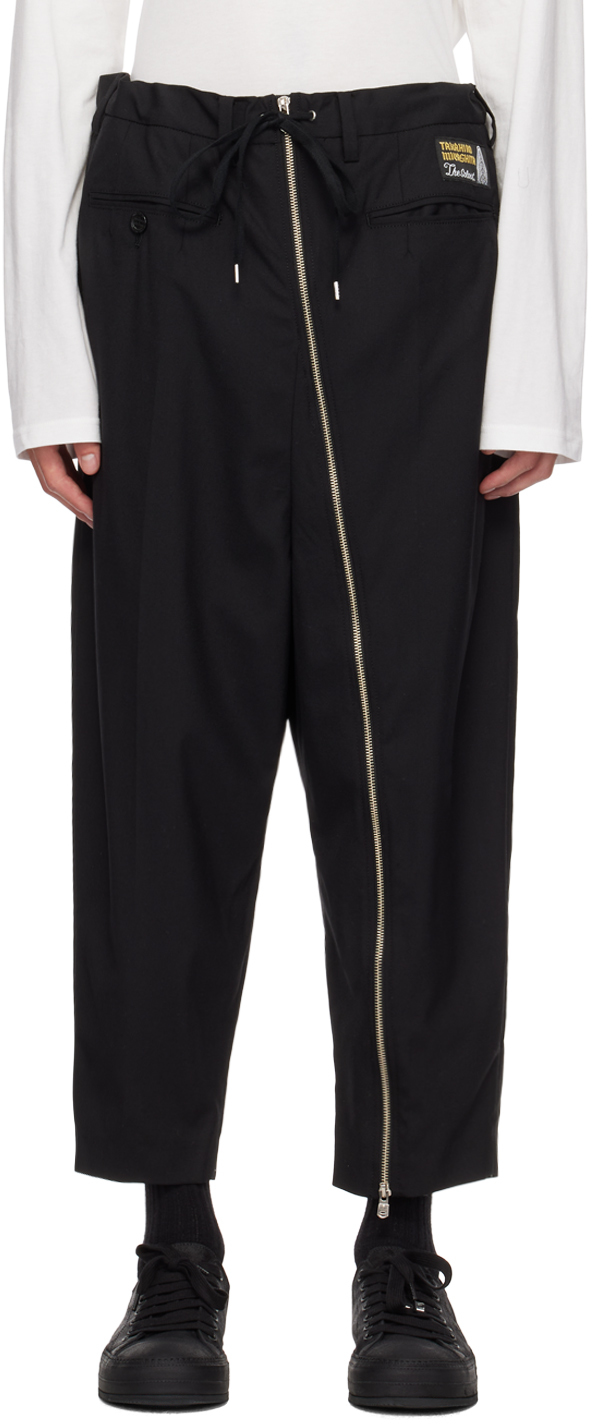 Black New Reverse Trousers