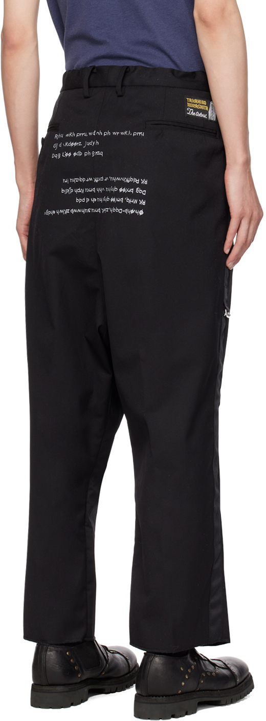 Takahiromiyashita The Soloist logo patch track pants | Smart Closet