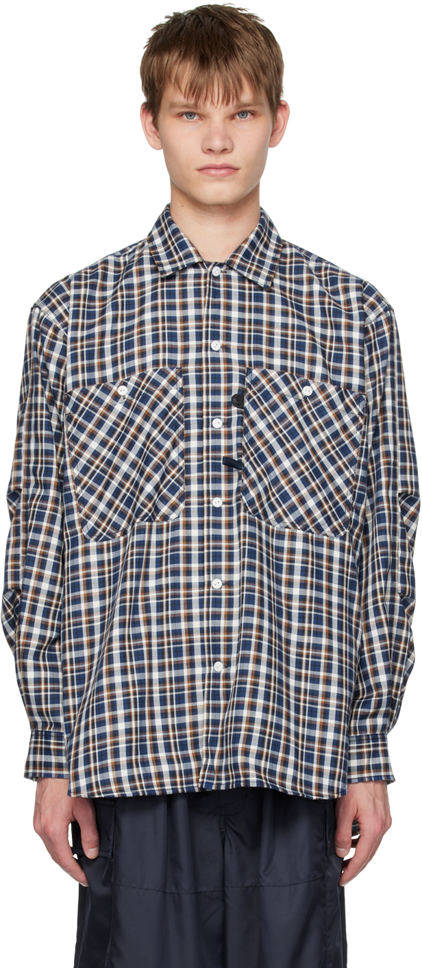 Navy Tech Shirt by DAIWA PIER39 on Sale